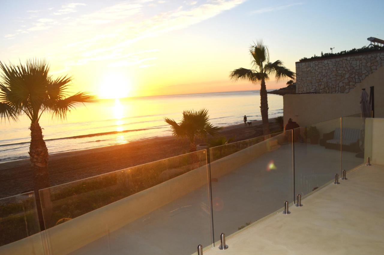 Maravilloso Apartamento Amanecer Cabo A Pie De Playa Y Mar En Chalet Roquetes لقنت المظهر الخارجي الصورة