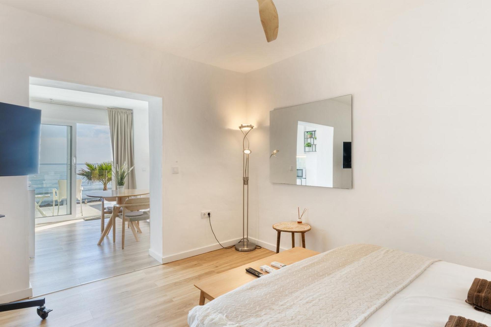 Maravilloso Apartamento Amanecer Cabo A Pie De Playa Y Mar En Chalet Roquetes لقنت المظهر الخارجي الصورة