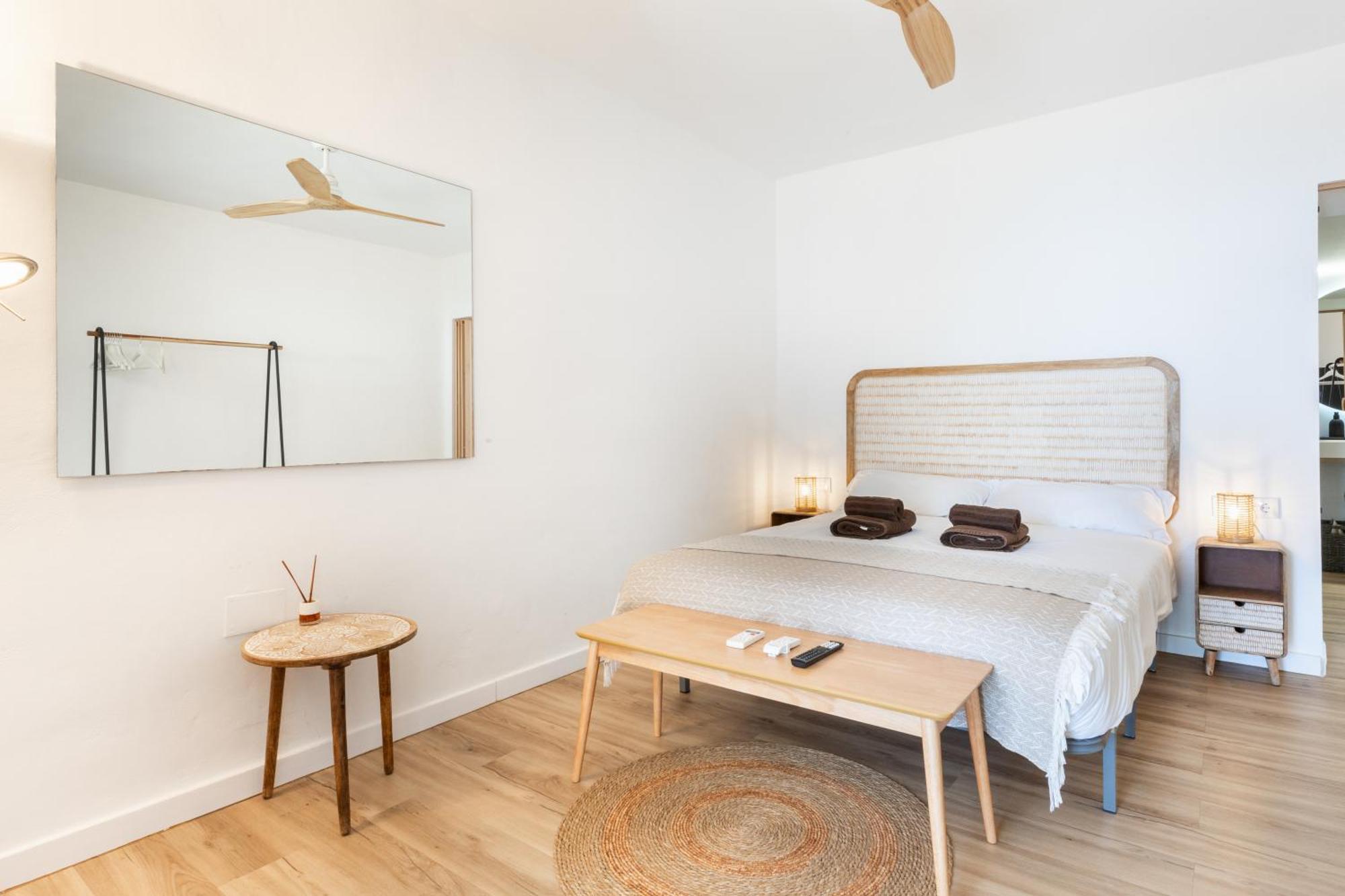 Maravilloso Apartamento Amanecer Cabo A Pie De Playa Y Mar En Chalet Roquetes لقنت المظهر الخارجي الصورة